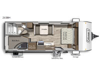 Coleman 215BH Floorplan