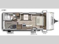 Coleman 215BH Floorplan