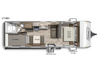 Coleman Lantern LT Series 274BH Floorplan