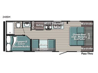 Kingsport 248 BH Floorplan Image