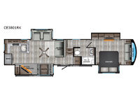 Cameo CE3801RK Floorplan