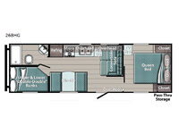 Kingsport 26BHG Floorplan Image