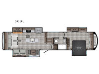 Redwood 3911RL Floorplan
