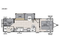 Northern Spirit Ultra Lite 2963BH Floorplan