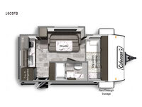 Coleman Light LX 1605FB Floorplan