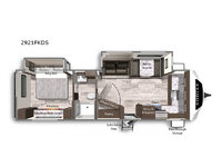 Kodiak Ultimate 2921FKDS Floorplan