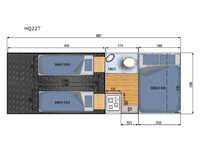 Black Series Camper HQ19T Floorplan