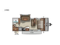 Jay Flight 24RBS Floorplan Image