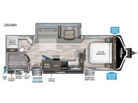 Imagine 280BH Floorplan Image