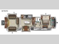 North Point 387RDFS Floorplan Image