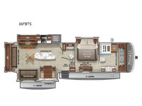 Pinnacle 36FBTS** Floorplan Image