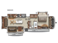 Pinnacle 36SSWS Floorplan