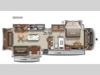 Pinnacle 36SSWS Floorplan