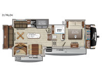 Eagle 317RLOK Floorplan Image