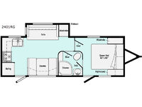 Minnie 2401RG Floorplan Image