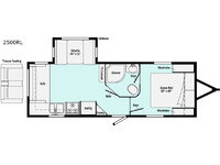 Minnie 2500RL Floorplan Image