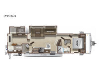 Open Range Light LT331BHS Floorplan Image