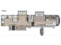 Cedar Creek 388RK Floorplan