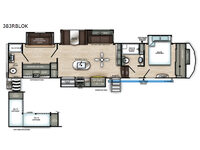 Sierra 383RBLOK Floorplan Image