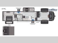 Montana High Country 377FL Floorplan