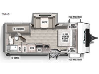 IBEX 20BHS Floorplan