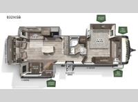 Flagstaff Classic 832IKSB Floorplan Image