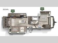 Flagstaff Classic 832lKRL Floorplan