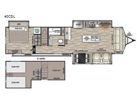 Cedar Creek Cottage 40CDL Floorplan