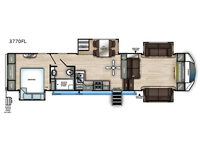 Sandpiper C-Class 3770FL Floorplan