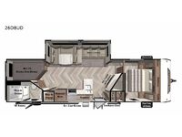 Wildwood 26DBUD Floorplan