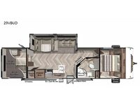 Used 2021 Forest River RV Wildwood 29VBUD image
