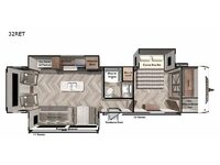 Wildwood 32RET Floorplan