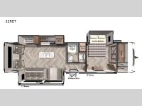 Wildwood 32RET Floorplan