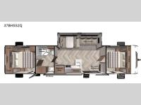 Wildwood 37BHSS2Q Floorplan