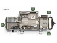 Flagstaff Super Lite 27BHWS Floorplan
