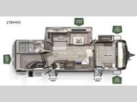 Flagstaff Super Lite 27BHWS Floorplan Image