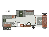Kingsport Ranch 284QB Floorplan