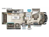 Solitude 310GK Floorplan Image