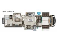 Solitude 380FL Floorplan