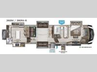 Solitude 390RK Floorplan