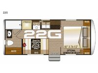 Arctic Fox North Fork 22G Floorplan Image