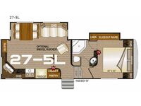 Arctic Fox Grande Ronde 27-5L Floorplan