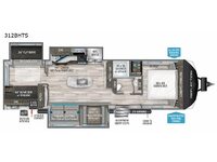 Reflection 312BHTS Floorplan