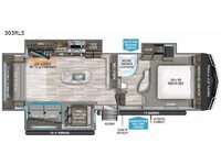 Reflection 303RLS Floorplan
