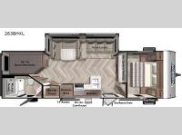 Salem Cruise Lite 263BHXL Floorplan