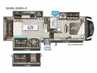 Solitude S-Class 2930RL Floorplan
