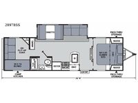 Apex Ultra-Lite 289TBSS Floorplan