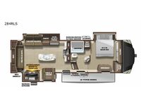 Mesa Ridge MF284RLS Floorplan