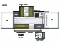 Flagstaff SE 228SE Floorplan
