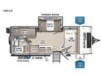 Surveyor Legend 19BHLE Floorplan